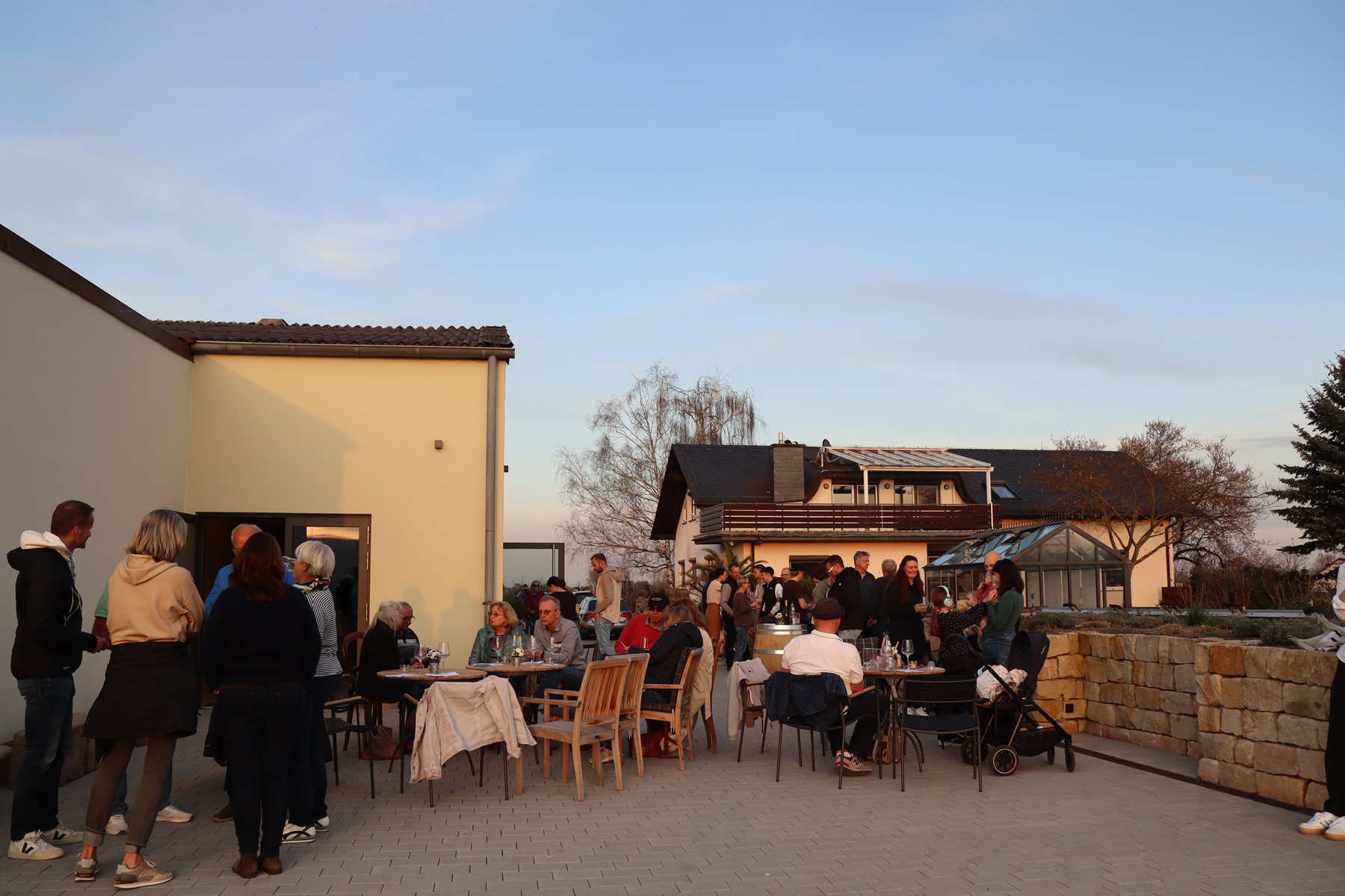 Hoffest in unserem Weingut